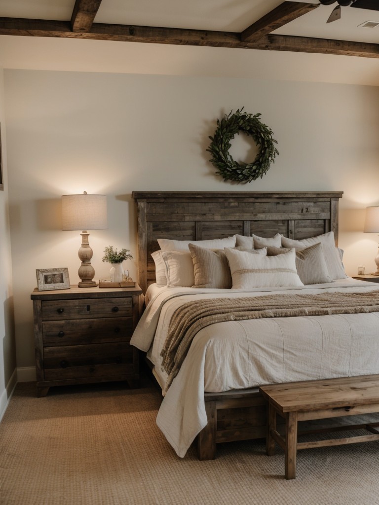 cozy-farmhouse-bedroom-ideas-rustic-wooden-accents-soft-neutral-colors