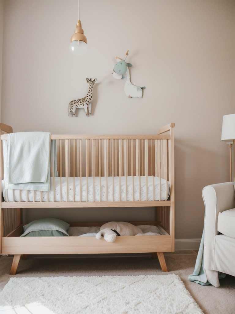 gender-neutral-nursery-ideas-soothing-pastel-colors-playful-animal-themed-decor