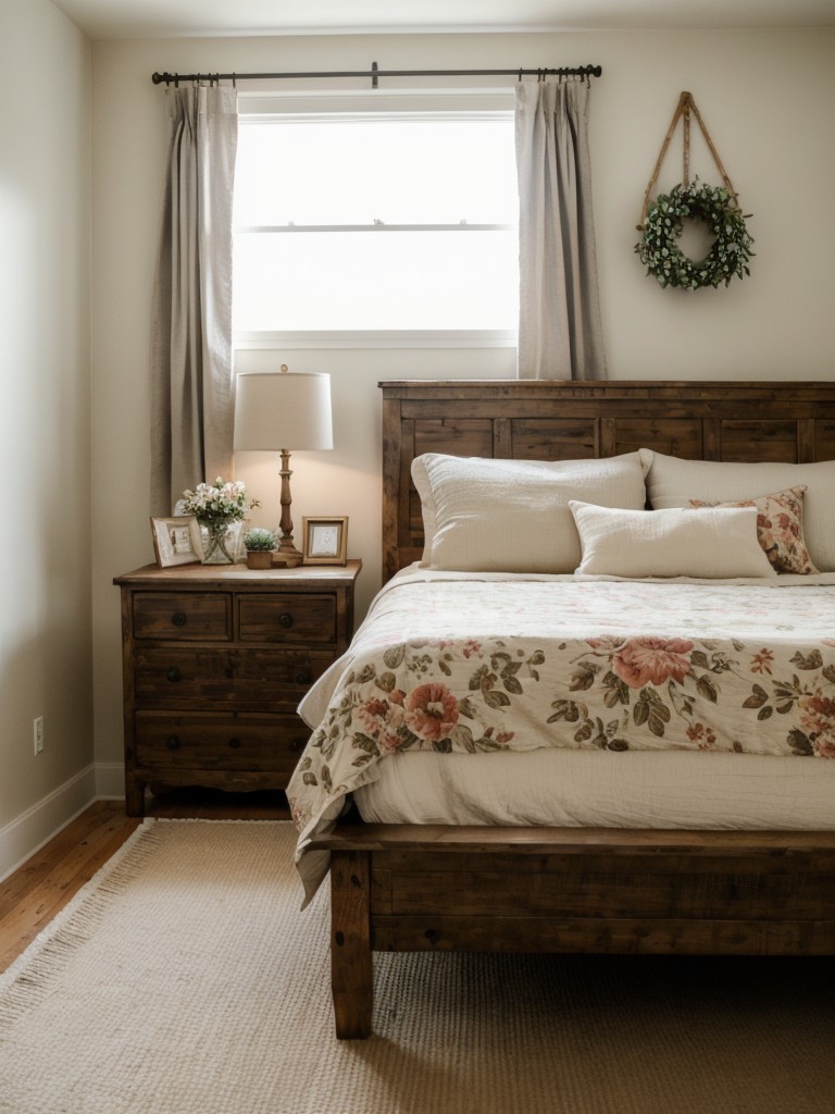 cozy-farmhouse-bedroom-ideas-rustic-wooden-furniture-vintage-d-cor-floral-patterns