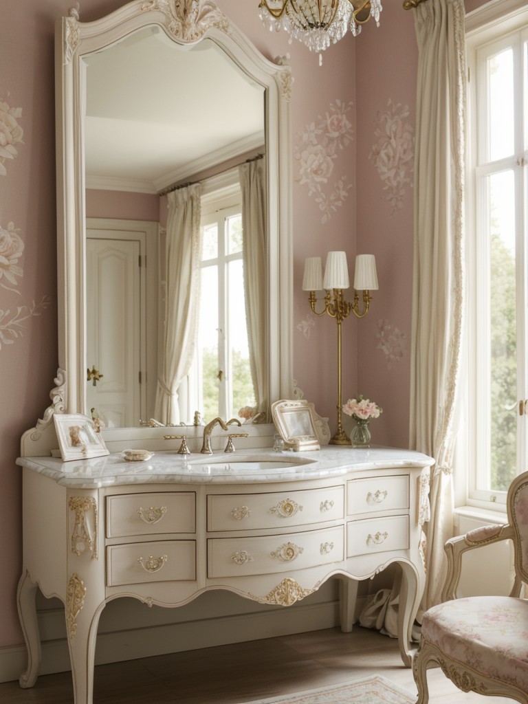 romantic-elegant-french-country-bedroom-ideas-showcasing-ornate-furniture-soft-pastel-colors-floral-patterns-accompanied-vintage-chandelier-vanity-tab
