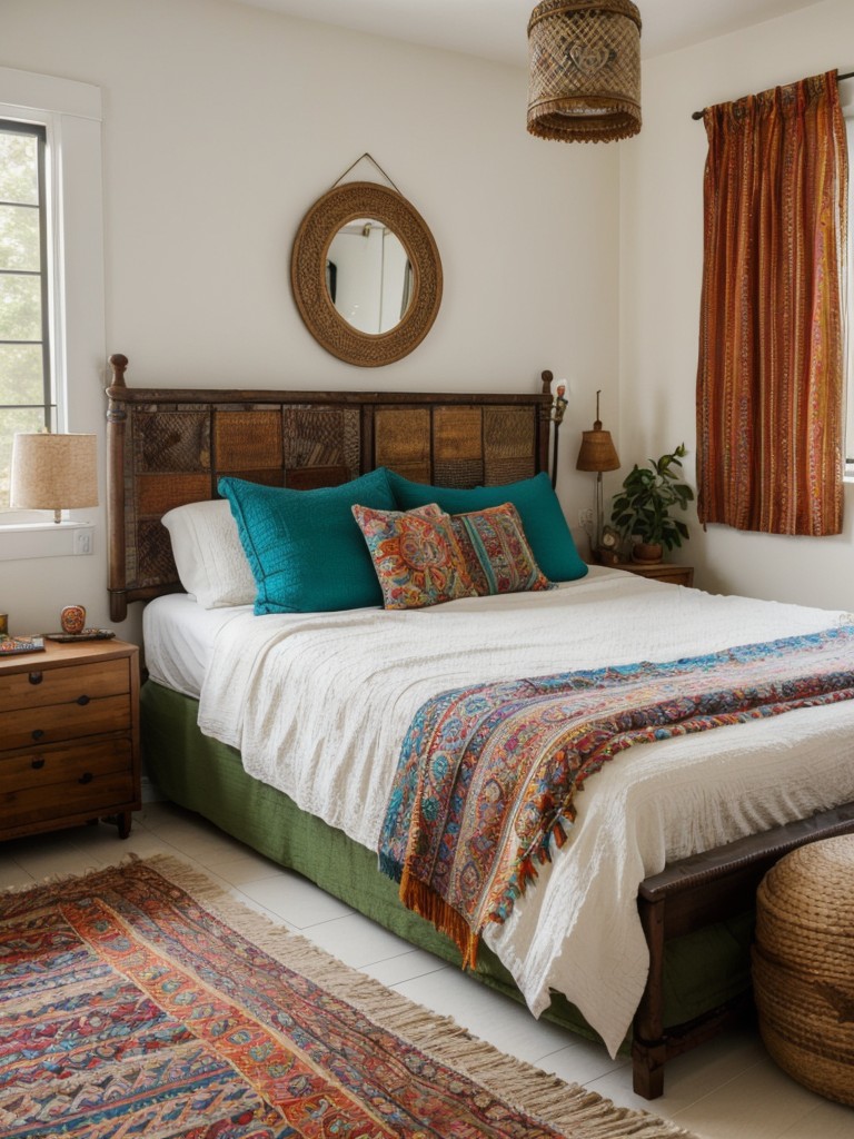 bohemian-bedroom-ideas-eclectic-decor-vibrant-patterns-mix-textures-free-spirited-vibe