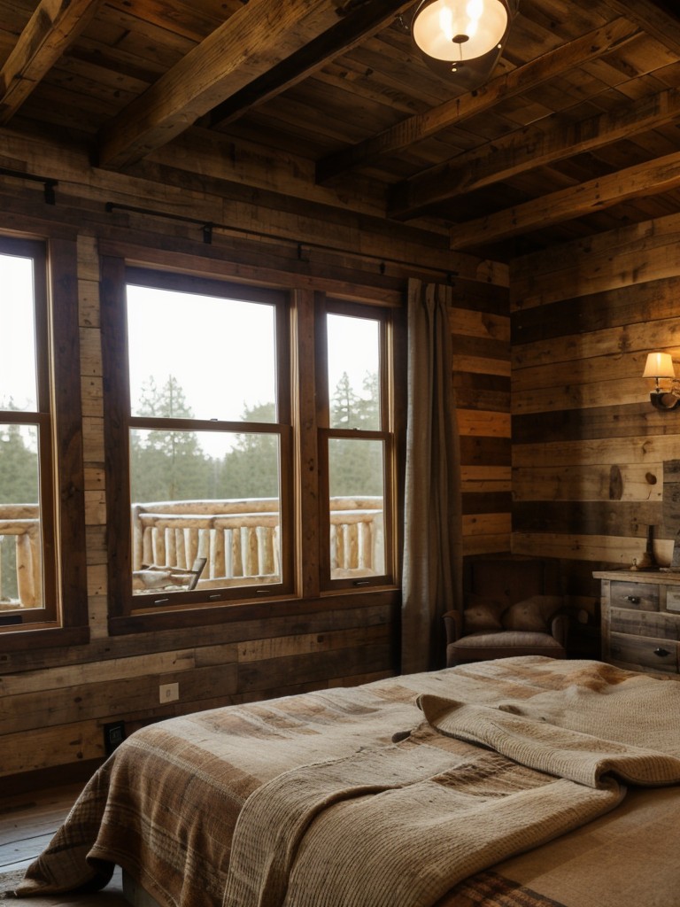 rustic-bedroom-ideas-reclaimed-wood-furniture-cozy-textiles-earthy-tones-cozy-cabin-like-feel