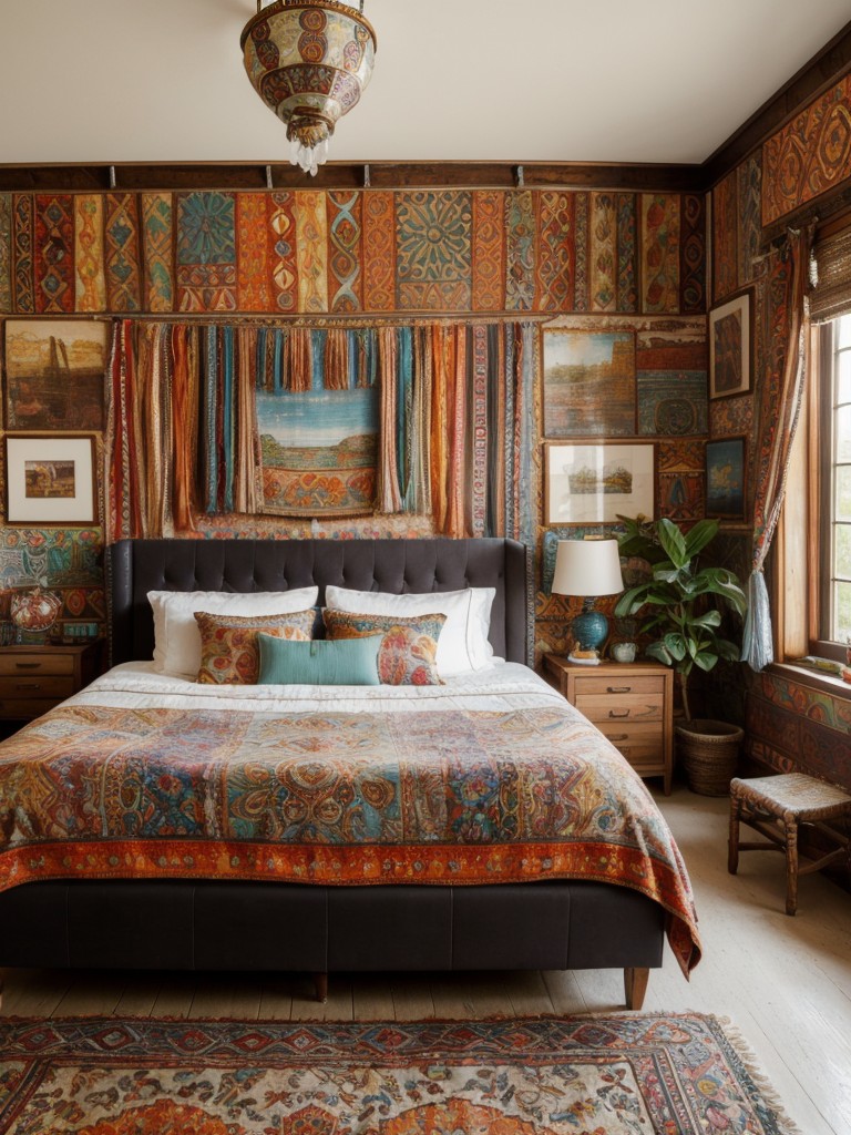 bohemian-bedroom-ideas-eclectic-decor-vibrant-patterns-to-create-cozy-relaxed-ambiance
