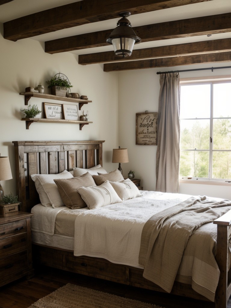 farmhouse-style-bedroom-ideas-rustic-charm-distressed-wood-vintage-inspired-decor