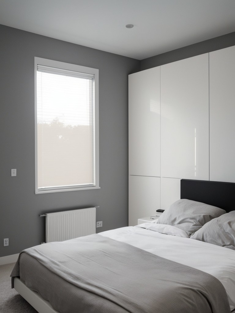 minimalist-bedroom-design-monochromatic-color-scheme-sleek-furniture