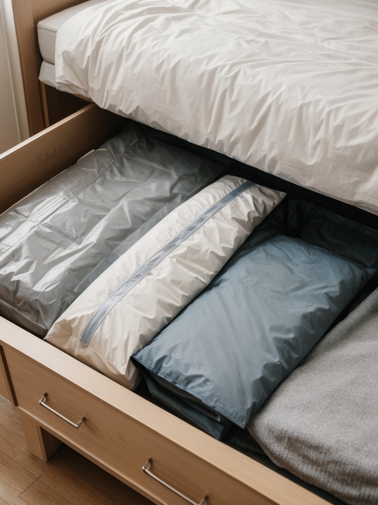 using-under-bed-storage-bins-vacuum-sealed-bags-to-store-seasonal-clothing-extra-bedding