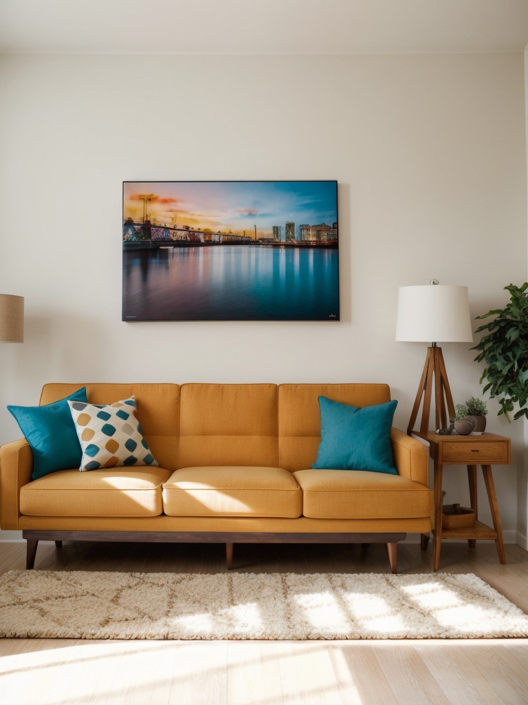 add-pops-color-through-accent-pillows-wall-art-vibrant-area-rug