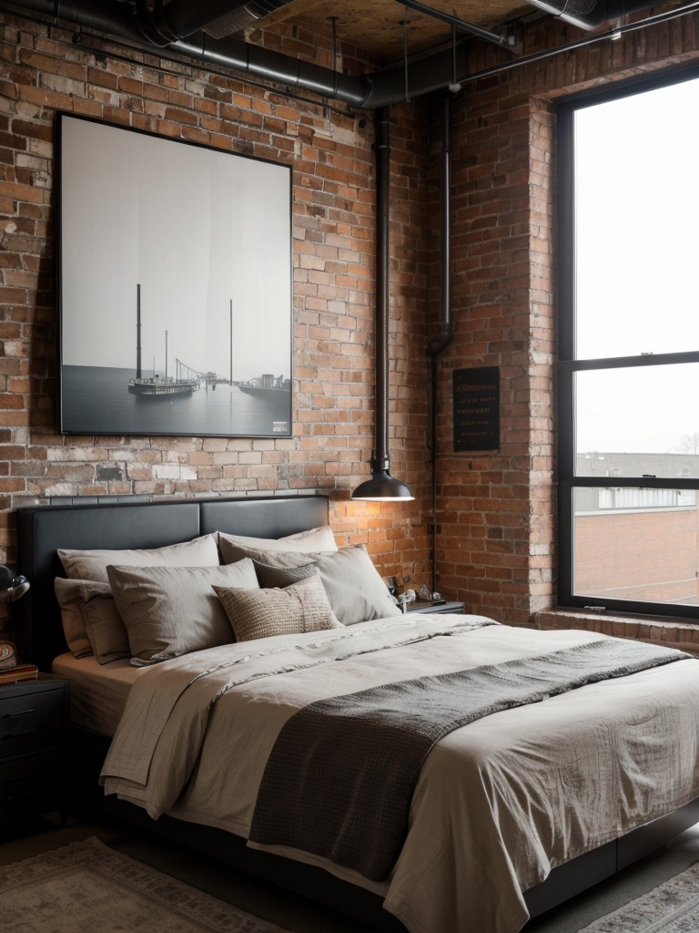 industrial-loft-bedroom-ideas-exposed-brick-metal-accents-edgy-decor-trendy-urban-look