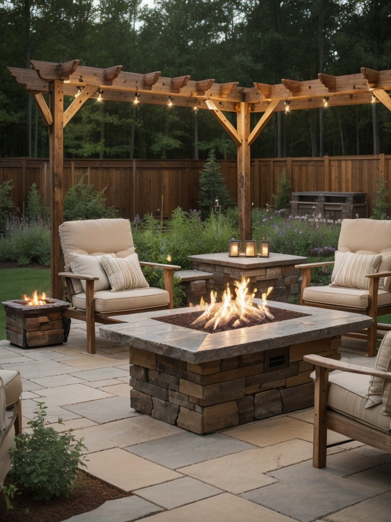 Create an Inviting Outdoor Space with a Cozy Fire Pit | aulivin.com