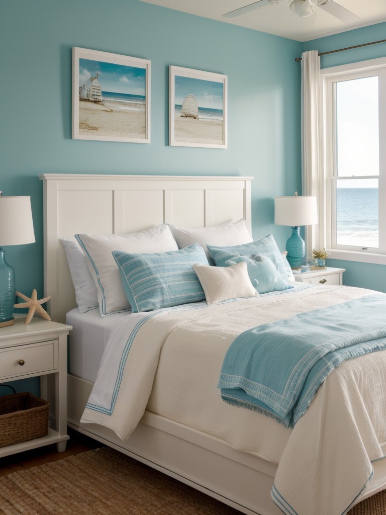 beach-themed-bedroom-ideas-nautical-colors-seashell-accents-coastal-decor-relaxed-breezy-seaside-vibe