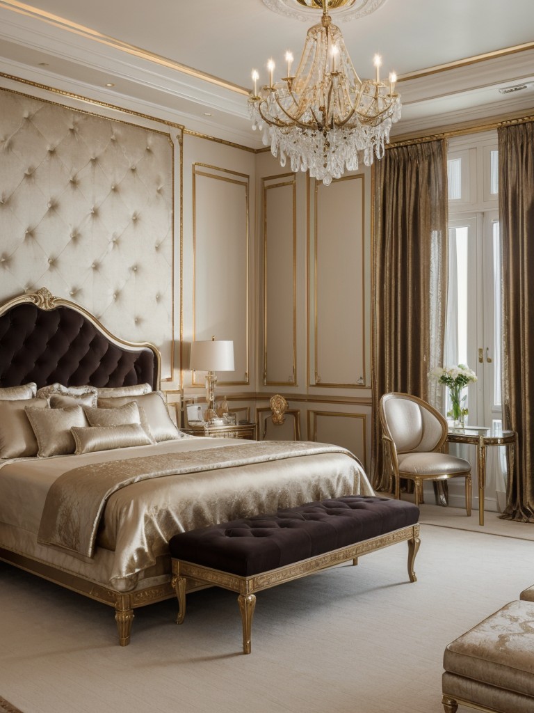 glamorous-bedroom-ideas-luxurious-fabrics-metallic-finishes-elegant-furniture-sophisticated-glamorous-look