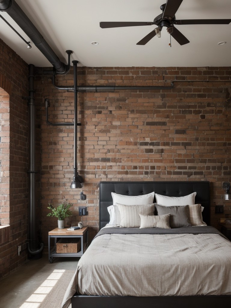 industrial-inspired-bedroom-ideas-exposed-brick-walls-metal-accents-urban-inspired-decor-cool-modern-vibe