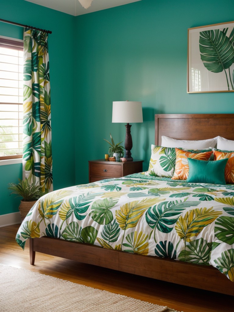 tropical-bedroom-ideas-bold-patterns-vibrant-colors-tropical-inspired-decor