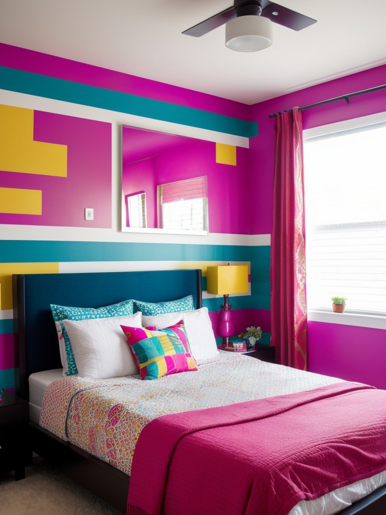 bold-vibrant-bedroom-ideas-bright-statement-walls-bold-patterns-eclectic-d-cor-fun-energetic-atmosphere