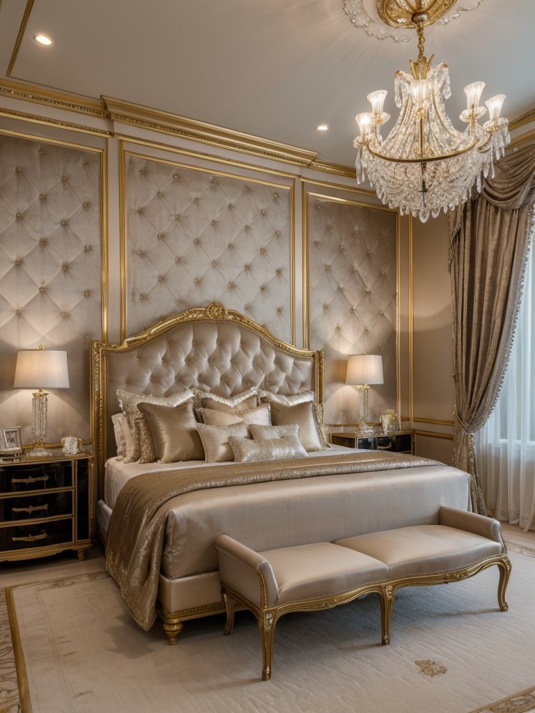 glamorous-bedroom-ideas-luxurious-fabrics-crystal-chandeliers-metallic-accents-touch-opulence-elegance