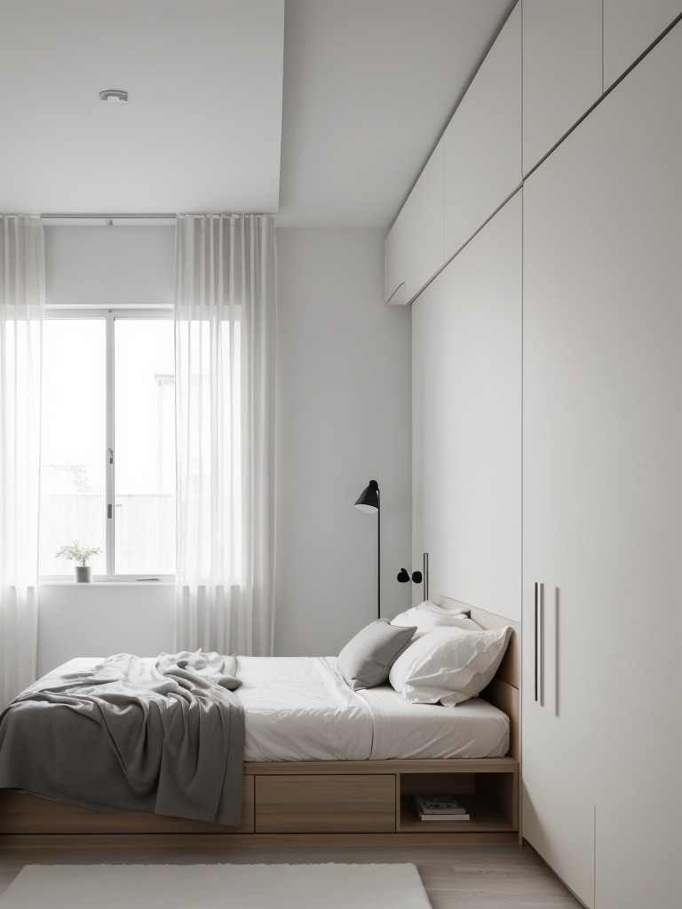 minimalist-bedroom-ideas-clean-lines-monochromatic-color-scheme-hidden-storage-clutter-free-calming-environment