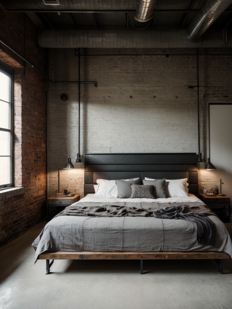 industrial-chic-bedroom-ideas-mix-raw-materials-urban-inspired-decor-edgy-yet-cozy-atmosphere