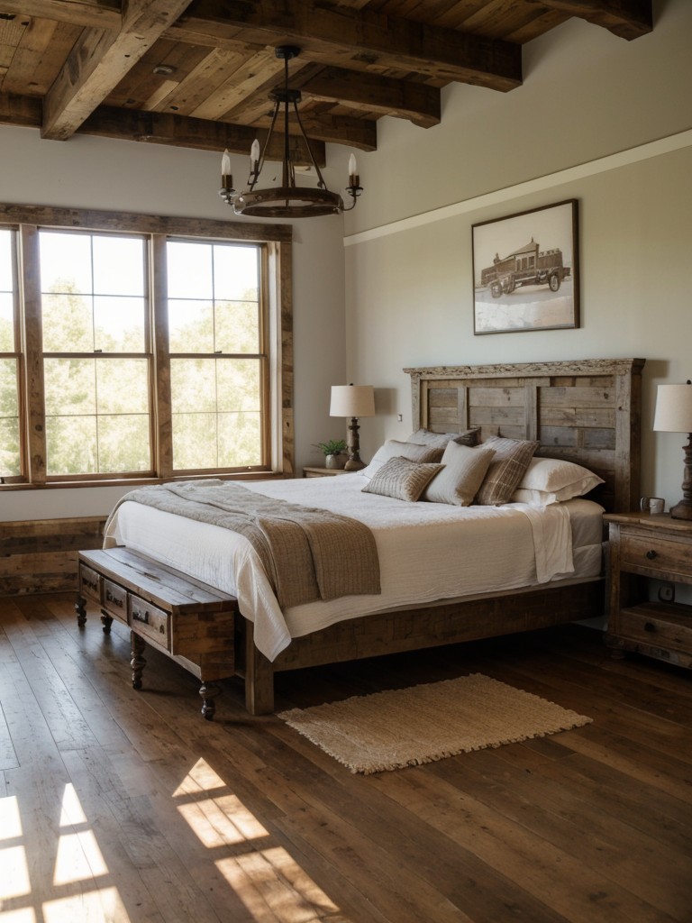 farmhouse-bedroom-ideas-rustic-charm-vintage-furniture-reclaimed-wood-accents