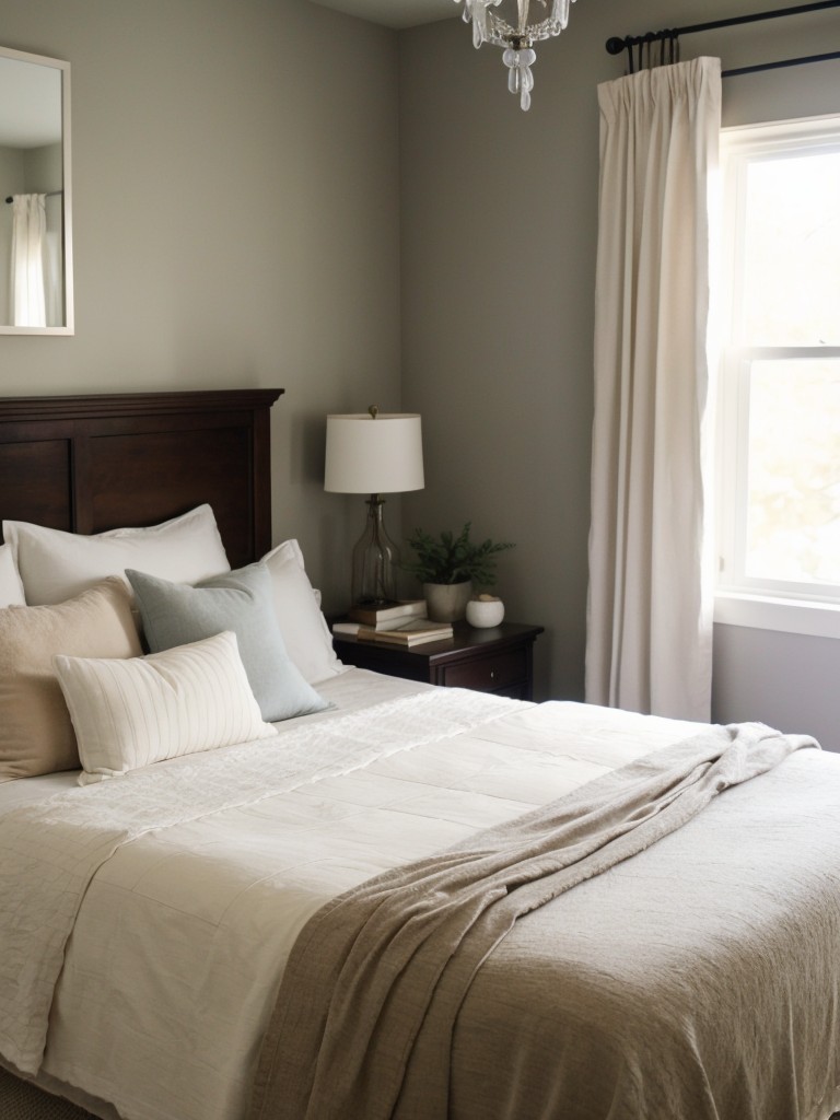 tips-creating-cozy-inviting-bedroom-layered-textiles-plush-bedding-ambient-lighting