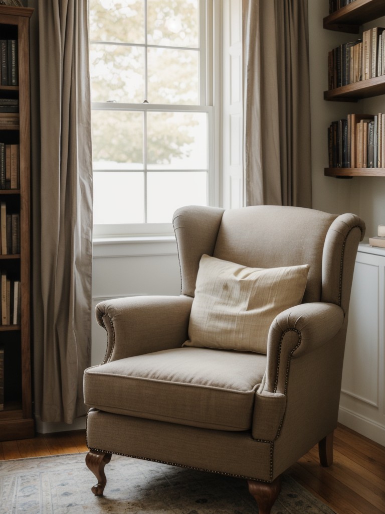 create-cozy-reading-nook-vintage-armchair-collection-classic-books