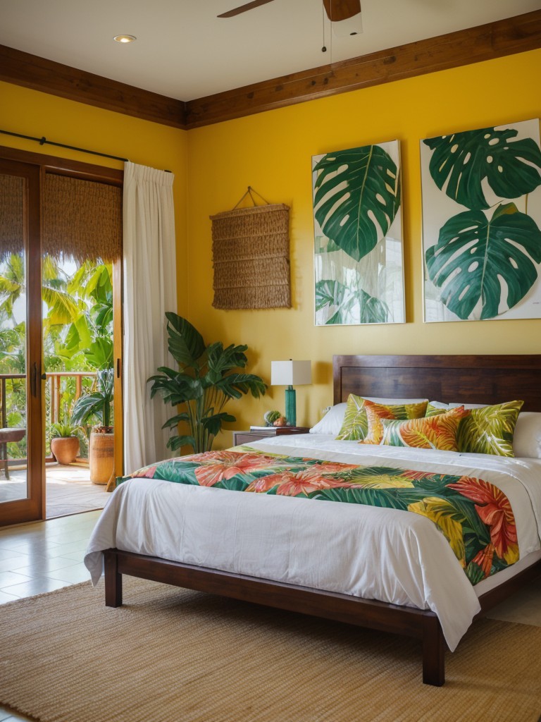 tropical-bedroom-ideas-bold-prints-natural-materials-vibrant-colors-tropical-getaway-right-your-home