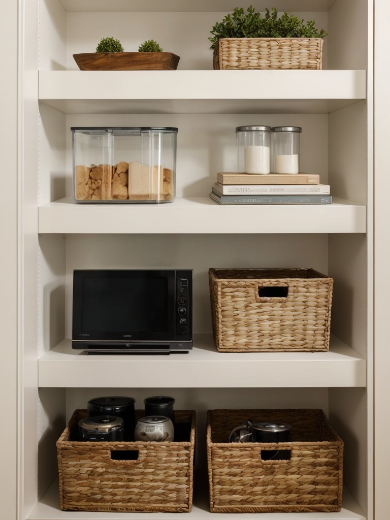 utilize-vertical-space-tall-shelves-wall-mounted-storage-solutions
