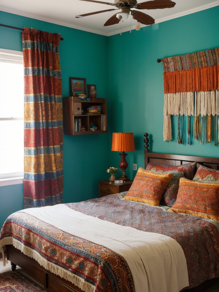 bohemian-bedroom-ideas-eclectic-patterns-vibrant-colors-mix-cultural-influences