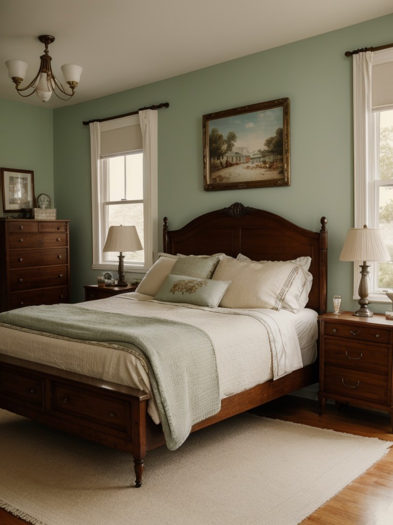vintage-bedroom-ideas-inspired-retro-aesthetics-antique-furniture-nostalgic-decor-elements-charming-nostalgic-vibe