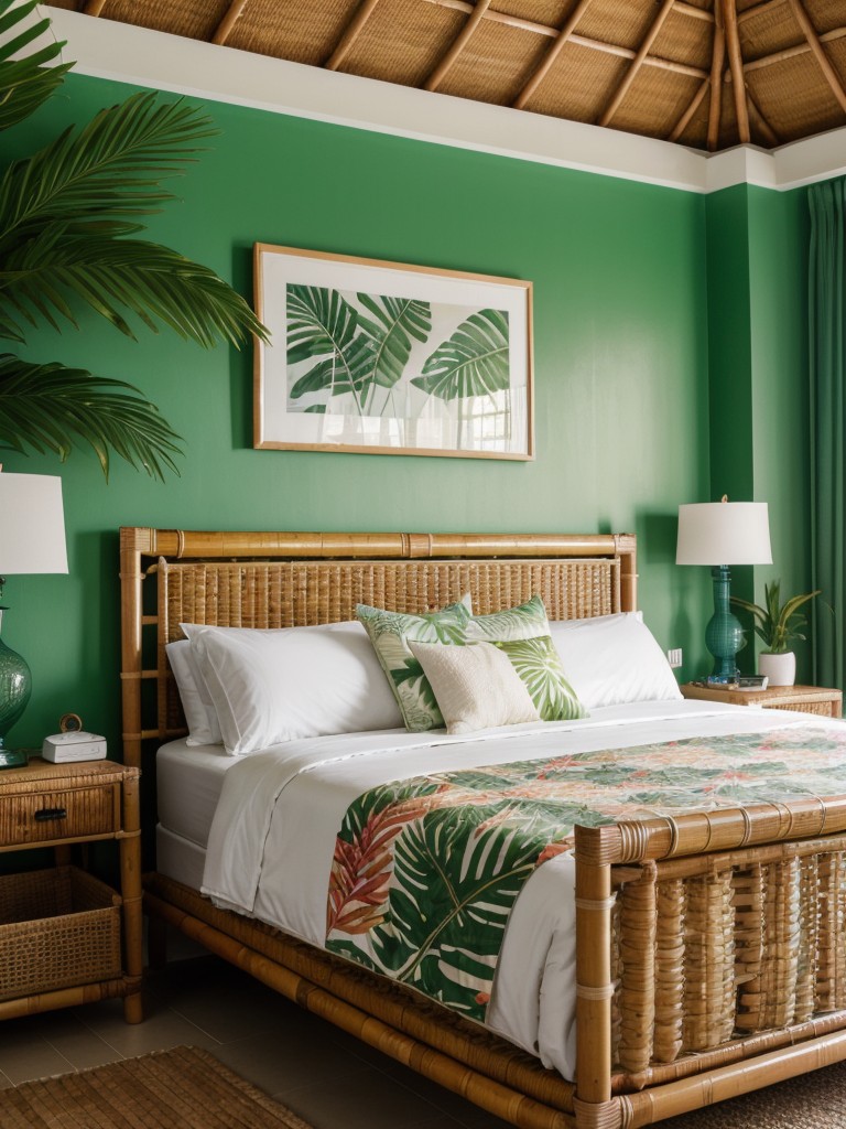 tropical-getaway-bedroom-ideas-that-transport-you-to-lush-paradise-featuring-vibrant-tropical-prints-rattan-furniture-palm-leaf-decor