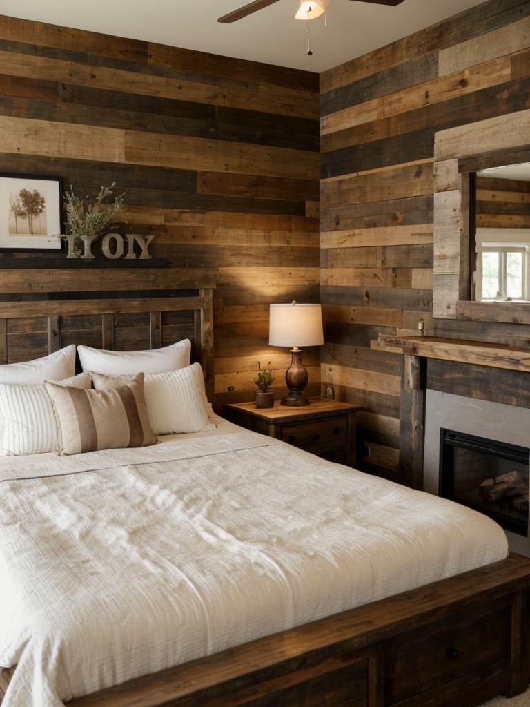 rustic-bedroom-ideas-wooden-accents-earthy-tones-showcasing-reclaimed-wood-headboard-cozy-fireplace