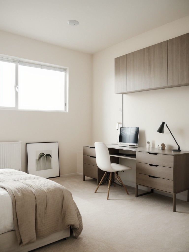 minimalist-bedroom-ideas-sleek-furniture-neutral-color-scheme-plenty-natural-light