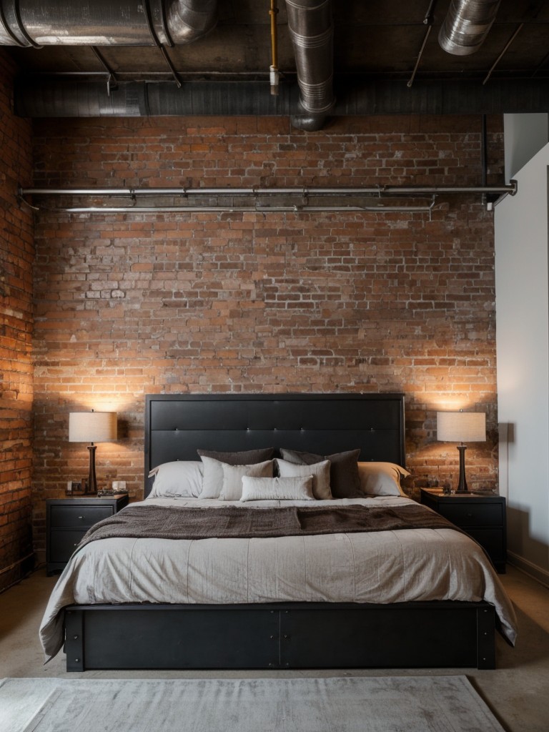 industrial-bedroom-ideas-edgy-urban-vibe-embracing-exposed-brick-metal-elements-mix-modern-vintage-furnishings