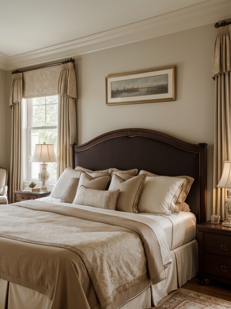 traditional-bedroom-ideas-classic-elegance-timeless-design-creating-sophisticated-refined-ambiance-using-ornate-headboards-rich-color-palettes