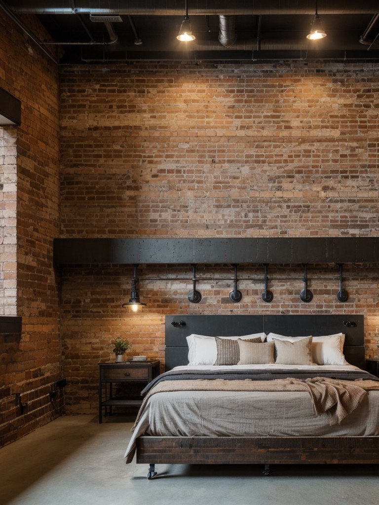 industrial-style-bedroom-ideas-exposed-brick-walls-metal-accents-raw-finishes-rugged-urban-aesthetic