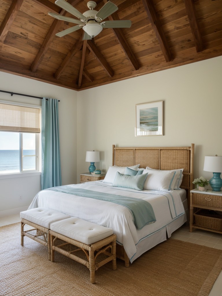 coastal-bedroom-ideas-light-airy-color-scheme-nautical-decor-natural-materials-like-rattan-seagrass-beachy-feel