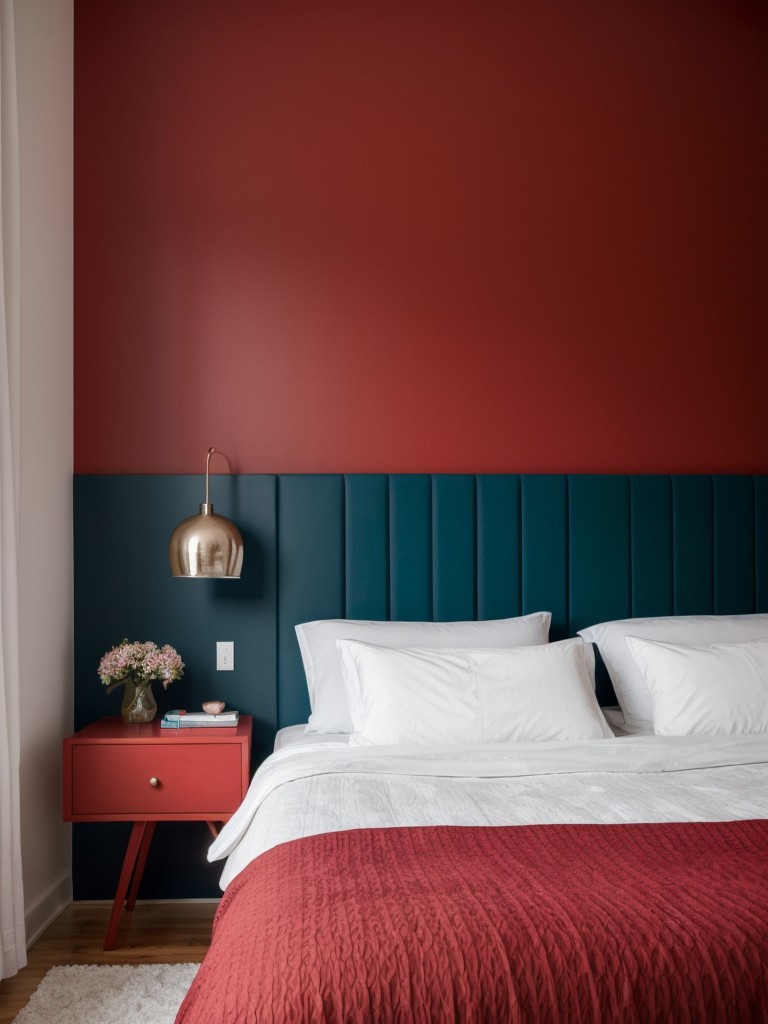 bold-vibrant-accent-wall-ideas-statement-making-bedroom