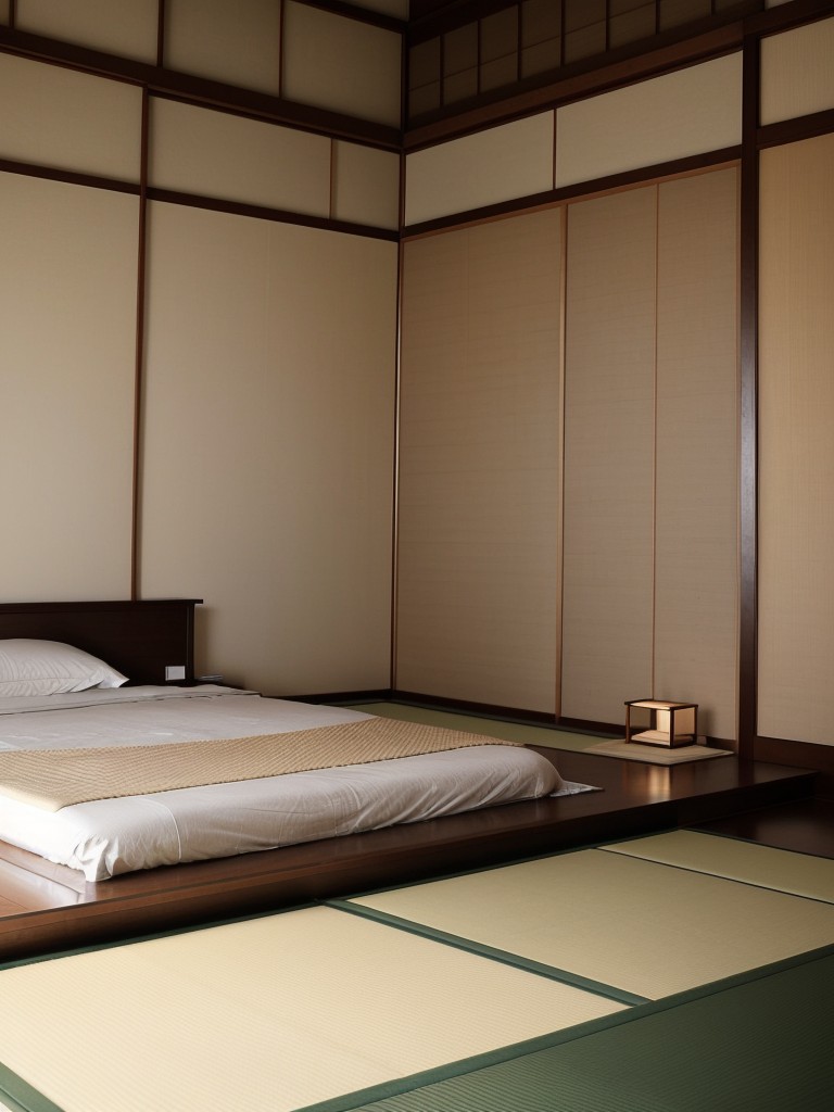 japanese-inspired-bedroom-ideas-minimalistic-design-tatami-mats-paper-lanterns-serene-zen-like-space