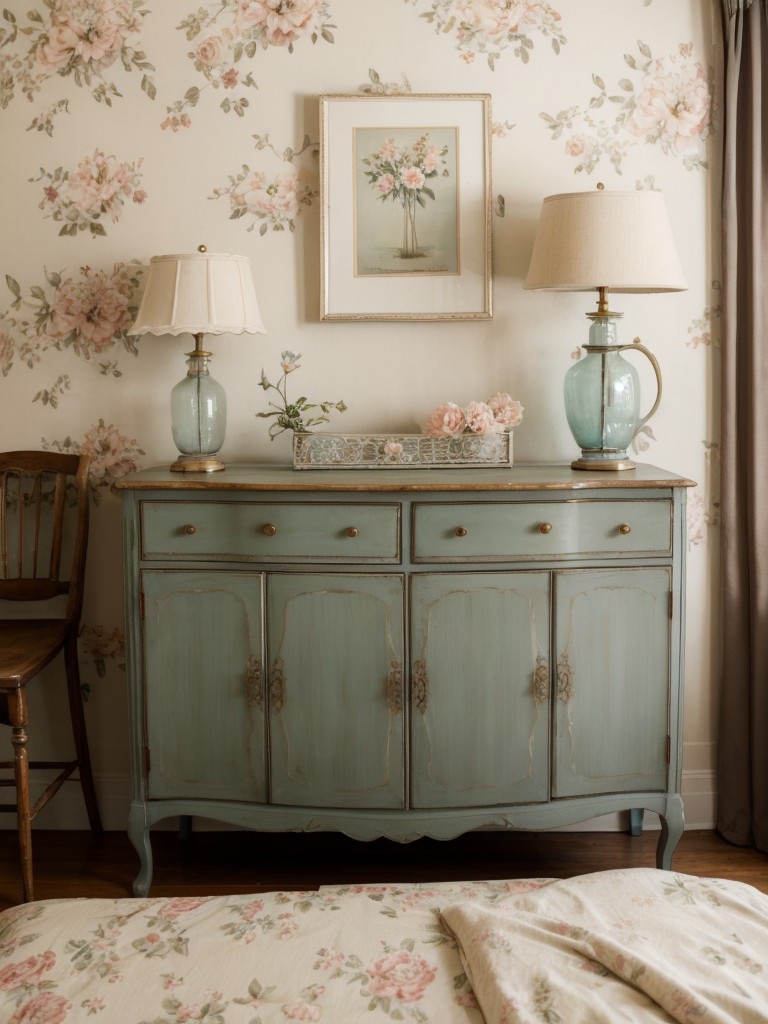 vintage-inspired-bedroom-decor-antique-furniture-soft-pastel-colors-delicate-floral-prints-romantic-nostalgic-ambience