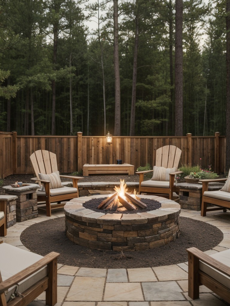 rustic-backyard-oasis-cozy-fire-pit-wooden-deck-natural-stone-accents