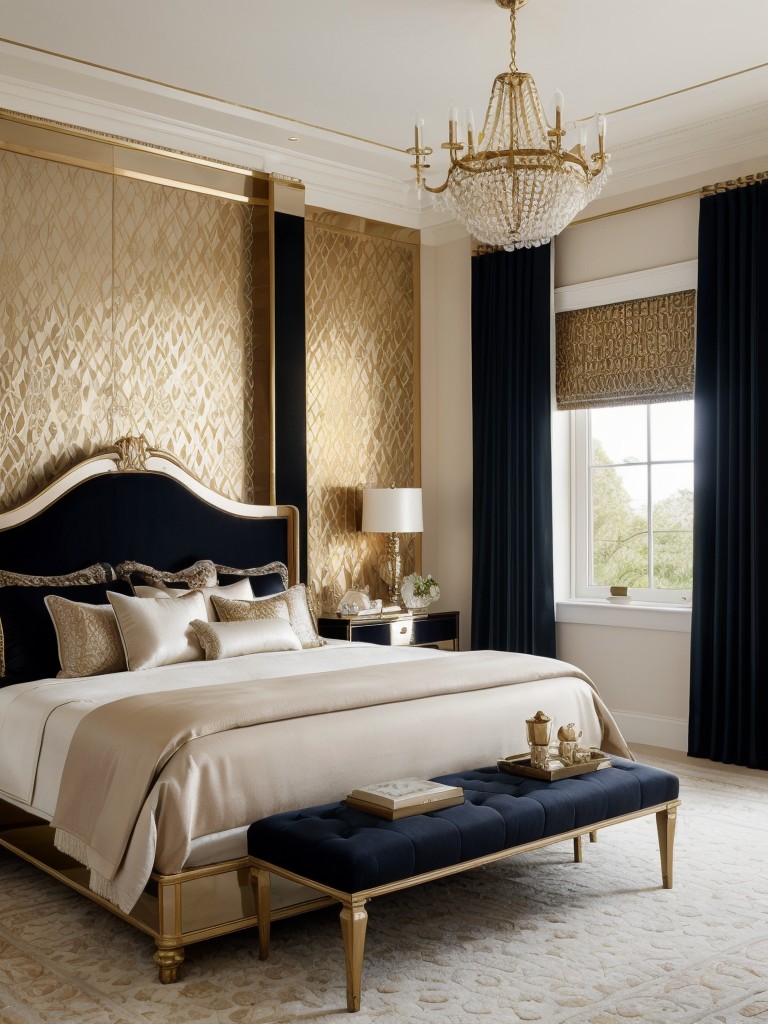 glamorous-bedroom-ideas-luxurious-fabrics-bold-patterns-elegant-accessories-chic-sophisticated-look