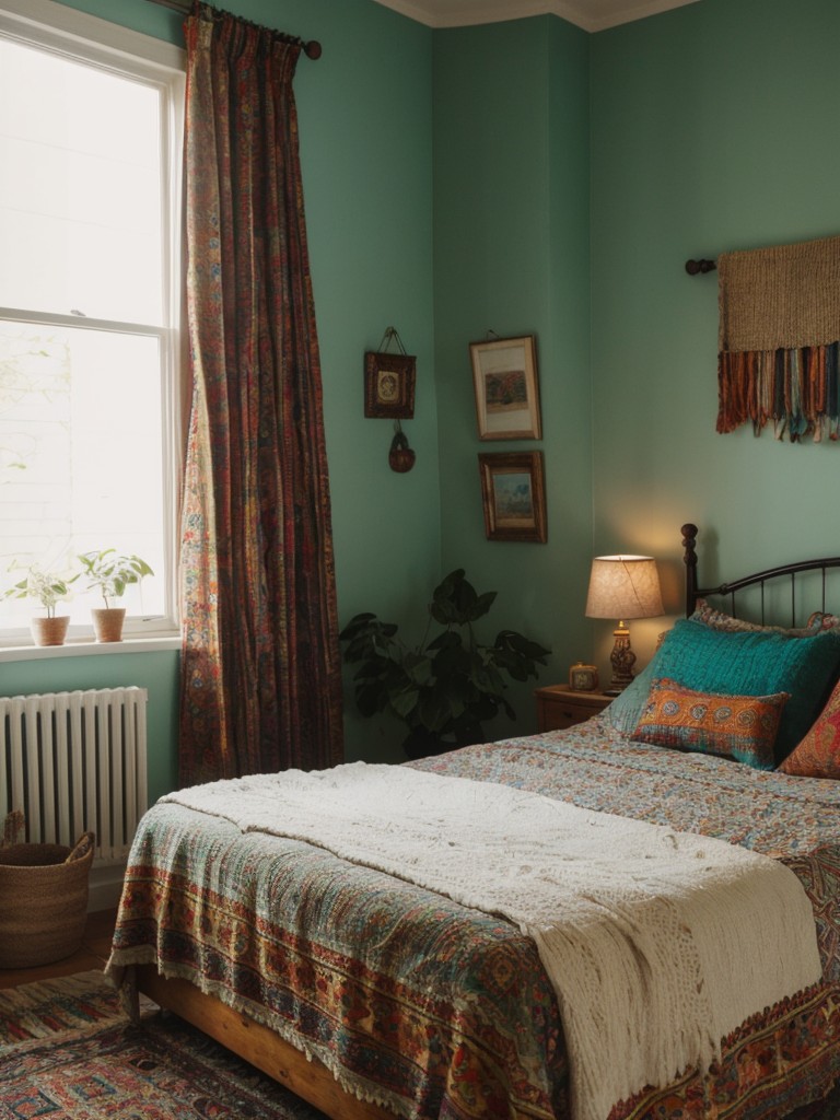 bohemian-bedroom-inspiration-vibrant-patterns-eclectic-decor-layered-textiles-cozy-free-spirited-atmosphere