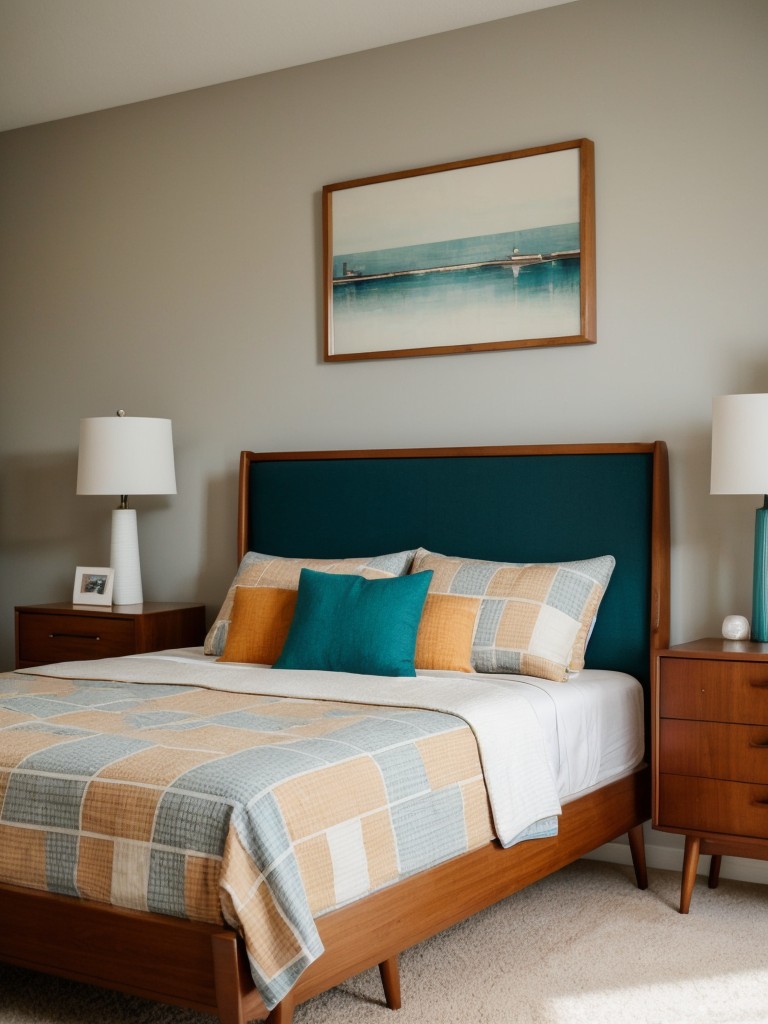 mid-century-modern-bedroom-inspiration-sleek-furniture-retro-patterns-mix-vibrant-muted-colors-stylish-timeless-look