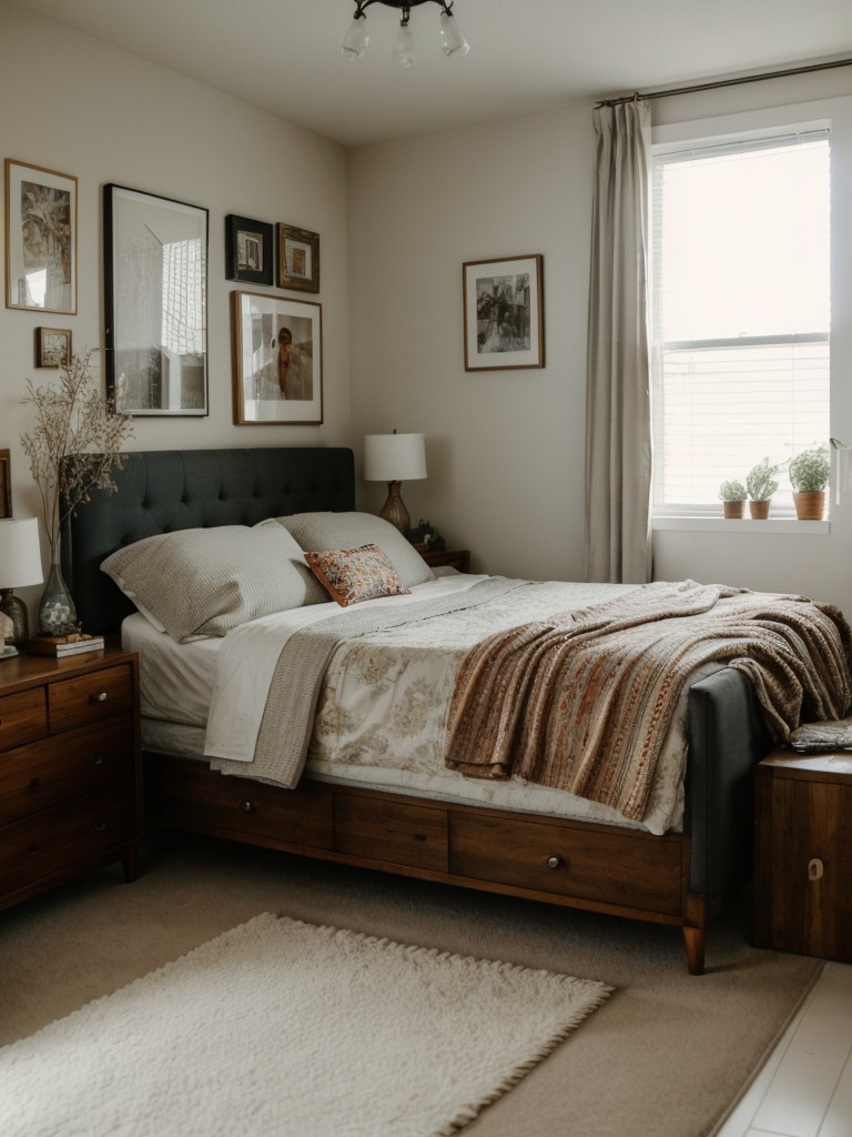 eclectic-bedroom-decor-mix-vintage-modern-elements-unique-look
