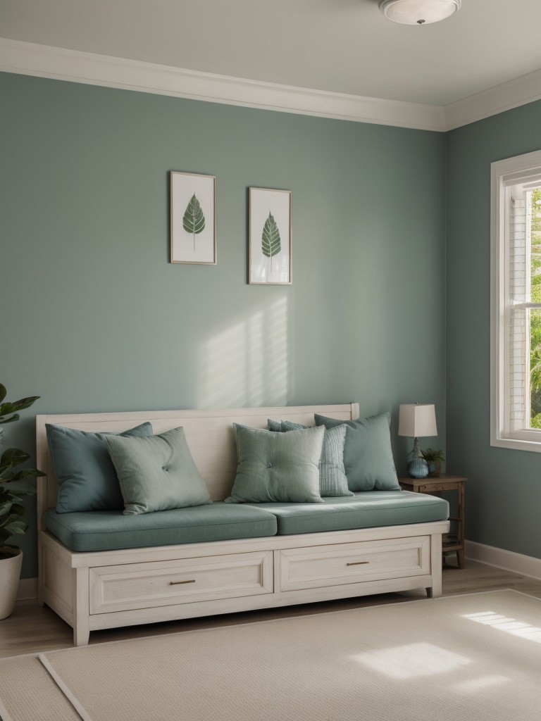 create-peaceful-ambiance-soft-lighting-tranquil-color-schemes-such-soothing-greens-blues