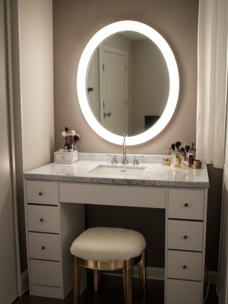 incorporate-vanity-dressing-table-good-lighting-teen-who-loves-fashion-makeup