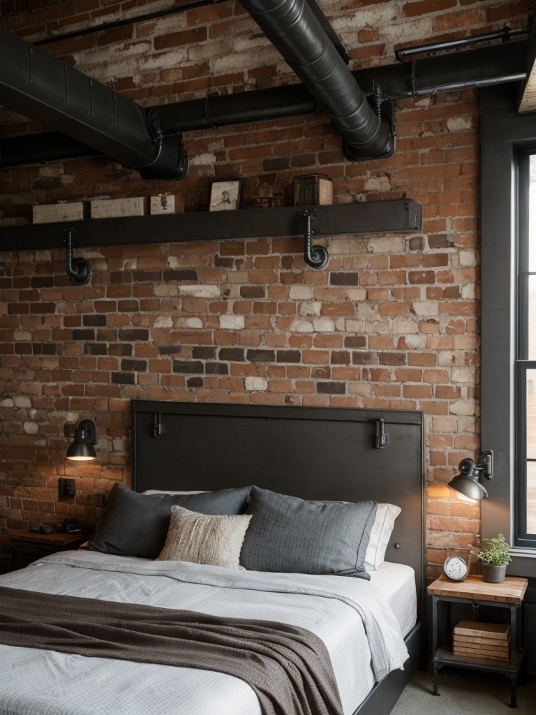 industrial-bedroom-ideas-exposed-brick-walls-metal-accents-utilitarian-furniture-rugged-urban-aesthetic