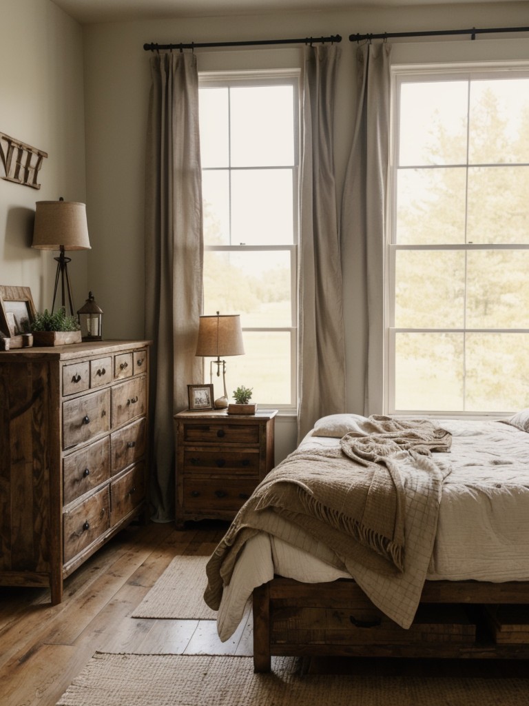 rustic-farmhouse-bedroom-ideas-distressed-wood-furniture-cozy-bedding-vintage-inspired-decor-items