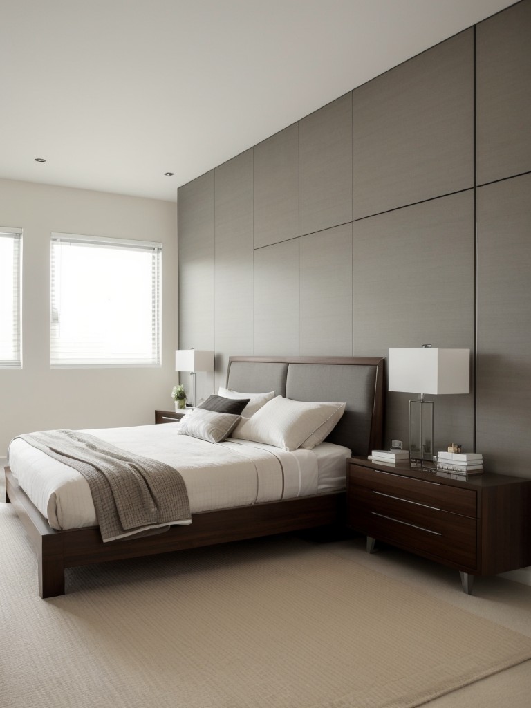contemporary-bedroom-ideas-sleek-furniture-geometric-patterns-crisp-lines-modern-sophisticated-look