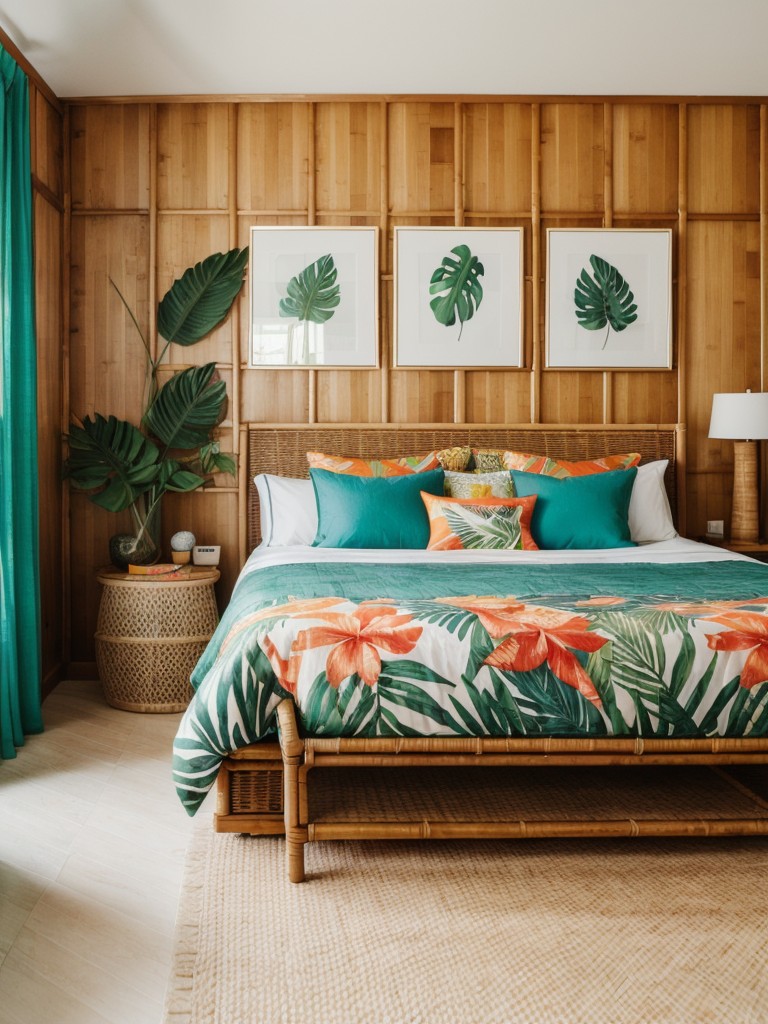 tropical-inspired-bedroom-ideas-bold-prints-vibrant-colors-natural-elements-like-rattan-bamboo-tropical-paradise-vibe