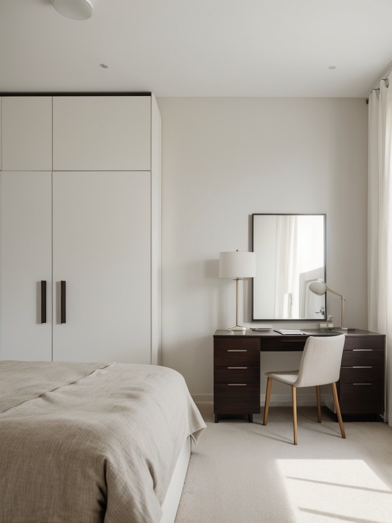 minimalist-bedroom-ideas-clean-clutter-free-surfaces-neutral-color-scheme-sleek-furniture-streamlined-look